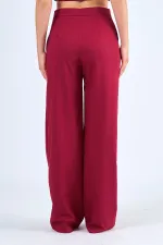 031429 STRAIGHT LEG TROUSERS WITH SIDE POCKETS
