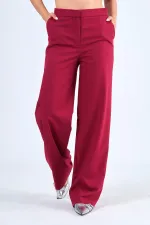 031429 STRAIGHT LEG TROUSERS WITH SIDE POCKETS