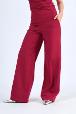 031429 STRAIGHT LEG TROUSERS WITH SIDE POCKETS