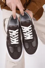 Muggo LOGAN Kalın Taban Bağcıklı Erkek Günlük Sneaker Spor Ayakkabı