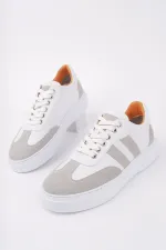 Muggo LOGAN Kalın Taban Bağcıklı Erkek Günlük Sneaker Spor Ayakkabı