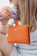 Muggo ARYA Bozuk & Kağıt Para Bölmeli Fermuarlı Kartlık Kadın Cüzdan