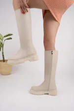 Muggo BERY Kadın Kalın Taban Çizme Muggo BERY Kadın Kalın Taban Çizme