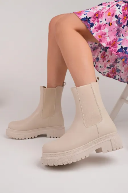 Muggo PAMELA Garantili Kadın Kalın Taban Bot Muggo PAMELA Garantili Kadın Kalın Taban Bot