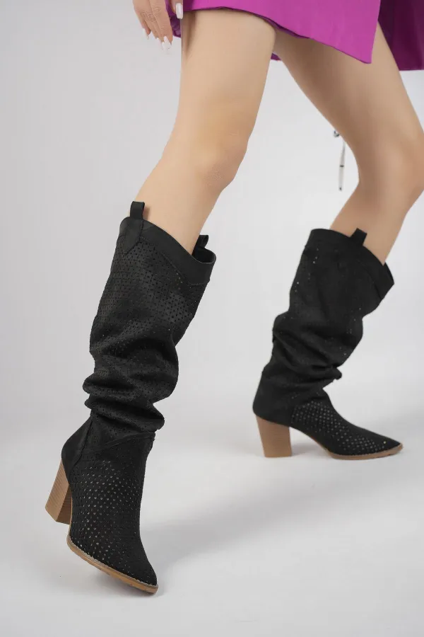 Muggo Maryland Garantili Kadın Lazer Kesim Şık Tarz ve Rahat Yazlık Bot Muggo Maryland Garantili Kadın Lazer Kesim Şık Tarz ve Rahat Yazlık Bot