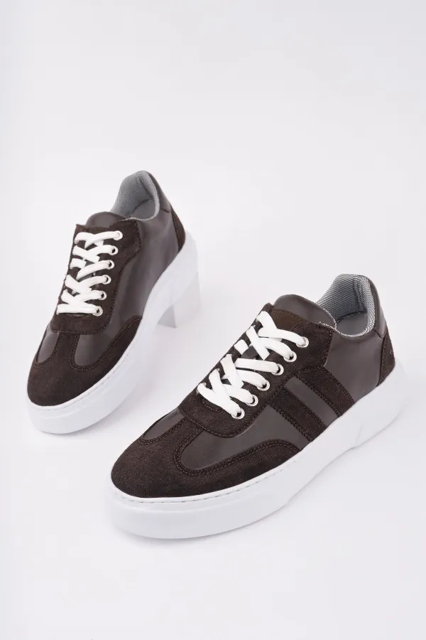 Muggo LOGAN Kalın Taban Bağcıklı Erkek Günlük Sneaker Spor Ayakkabı