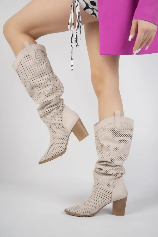 Muggo Maryland Garantili Kadın Lazer Kesim Şık Tarz ve Rahat Yazlık Bot Muggo Maryland Garantili Kadın Lazer Kesim Şık Tarz ve Rahat Yazlık Bot