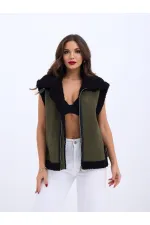 6717 VEST-KHAKI