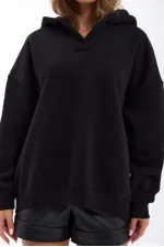 7525 SWEAT-BLACK