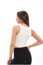 15539 SOUTIEN-GORGE COL V-ÉCRU