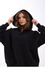 7525 SWEAT-BLACK