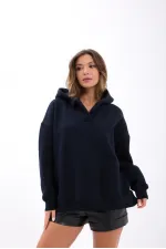 7525 SWEAT-NAVY BLUE