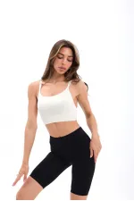 13152 RIBBED SHORTS-BLACK