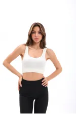 15537 RIPPED BRA-ECRU