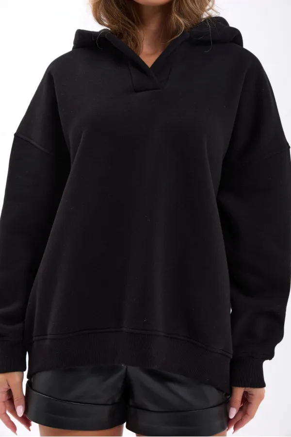 7525 SWEAT-BLACK