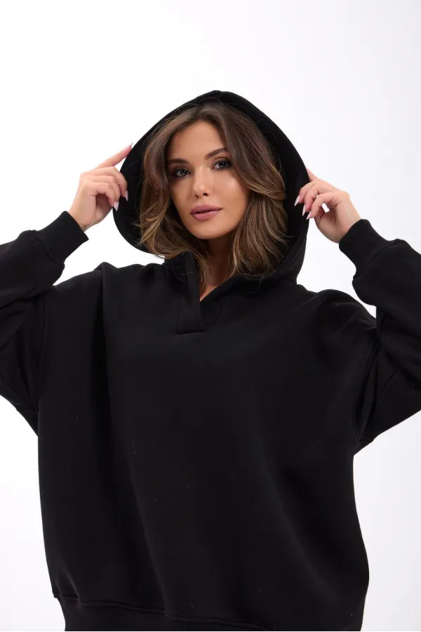 7525 SWEAT-BLACK