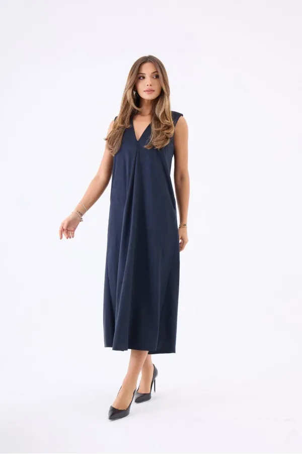 7507 DRESS-NAVY BLUE