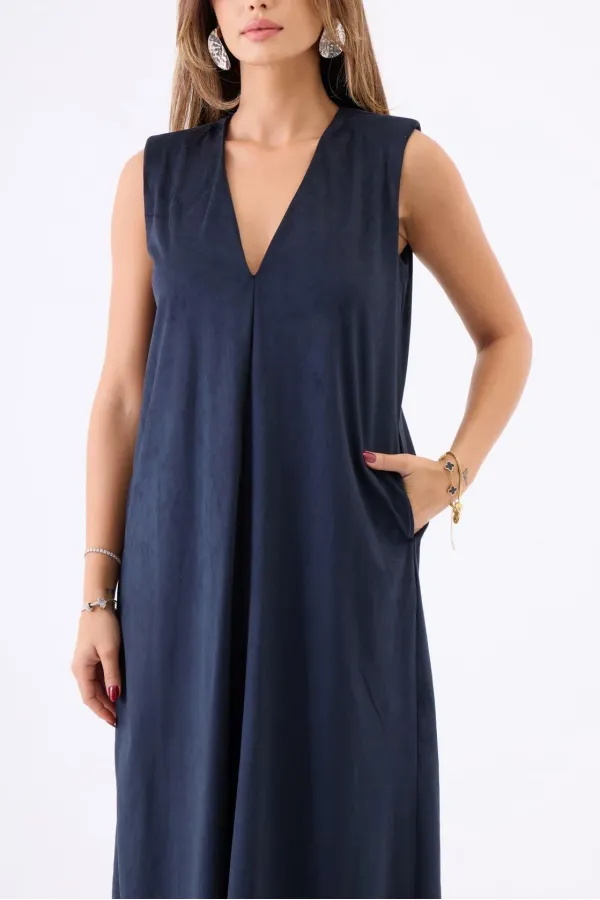 7507 DRESS-NAVY BLUE