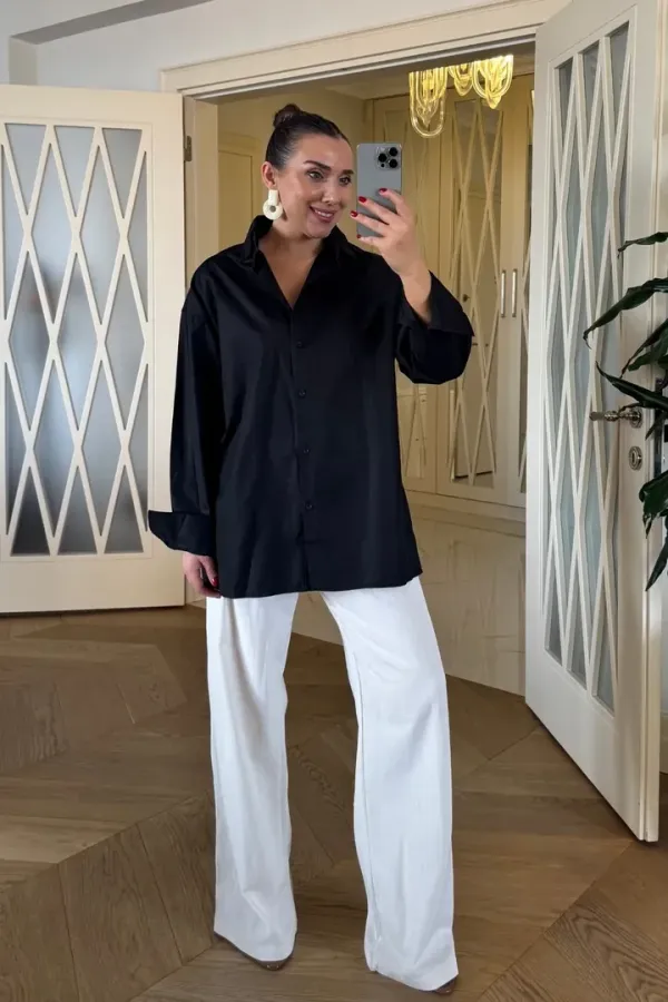 Basic Poplin Kadın Gömlek