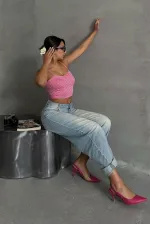 Bitikare Wholesale Bustier - Fuchsia | TOPSHOW