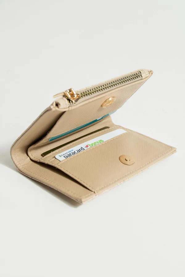 Kadın Taş Arkası Kartlıklı Krokodil Cüzdan