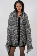 Écharpe-châle épaisse et douce pour femme 15951 - Anthracite Écharpe-châle épaisse et douce pour femme 15951 - Anthracite