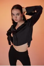 Silky Gömlek Siyah