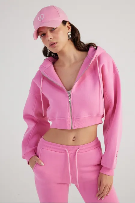 Mixed Sweatshirt Pembe