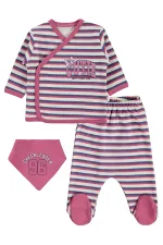 Bebek Zıbın Takımları 0-24 Ay Taş Rengi - Paket