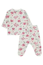 Bebek Pijama Takımı 0-24 Ay Pembe - Paket