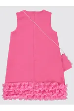Girl's Vest and Dress 10-13 Years Fuchsia - Package