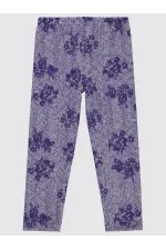 Collants Fille 6-9 Ans Violet - Pack