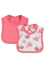 Bavoir bébé 0-24 mois Fleur de grenade - Paquet