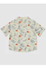 Chemise garçon 2-5 ans Orange - Paquet