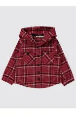 Girl's Shirt 2-5 Years Old Burgundy - Package