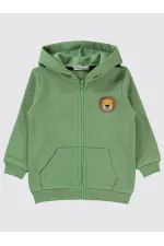 Erkek Çocuk Hırka 2-5 Yaş Açık Haki - Paket Erkek Çocuk Hırka 2-5 Yaş Açık Haki - Paket