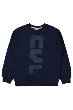 Ensemble survêtement garçon 10-13 ans bleu marine - Paquet