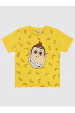 Boys T-Shirt 2-5 Years Yellow - Package