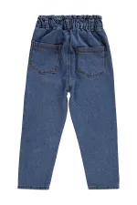 Girl's Trousers 6-9 Years Blue - Pack