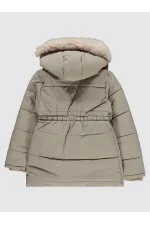 Girl's Coat 6-9 Years Beige - Package