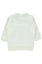 Baby Sweatshirt 0-24 Months Ecru - Pack
