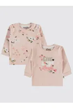 Baby Sweatshirt 0-24 Months Powder - Package Baby Sweatshirt 0-24 Months Powder - Package