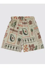 Boy Shorts 2-5 Years Old Stone Color - Package