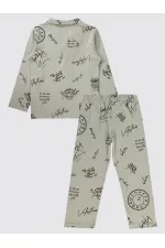 Ensemble pyjama garçon 10-13 ans gris - Paquet Ensemble pyjama garçon 10-13 ans gris - Paquet