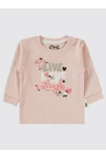 Baby Sweatshirt 0-24 Months Powder - Package Baby Sweatshirt 0-24 Months Powder - Package