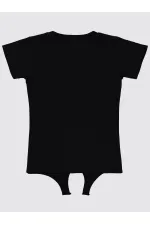 Kız Çocuk Tişört 6-9 Yaş Siyah - Paket Kız Çocuk Tişört 6-9 Yaş Siyah - Paket