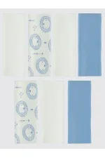 Baby Diaper and Wipes 0-24 Months Blue - Package