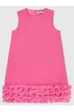 Girl's Vest and Dress 10-13 Years Fuchsia - Package