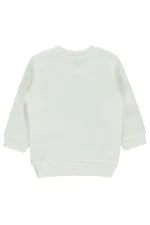 Baby Sweatshirt 0-24 Months Ecru - Pack