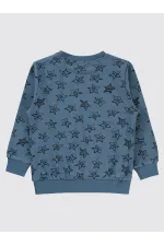 Erkek Çocuk Sweatshirt 2-5 Yaş İndigo - Paket